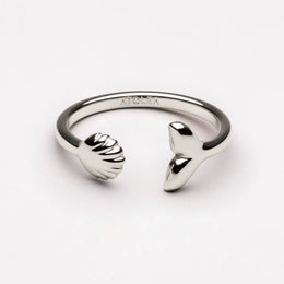 Adjustable Wave Band Ring, 18K Gold Stainless Steel, Waterproof