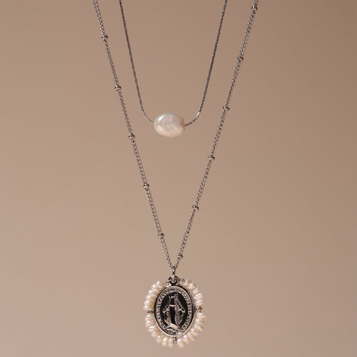 Baroque Pearl Choker - Mari Gavane