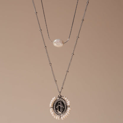 Baroque Pearl Choker - Mari Gavane