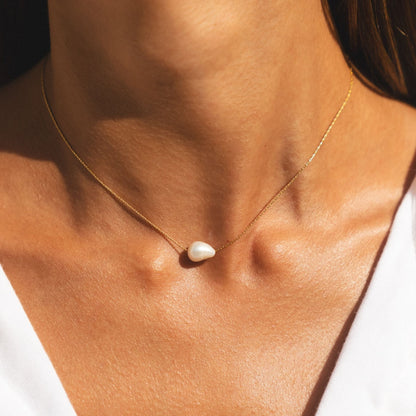 Baroque Pearl Choker - Mari Gavane