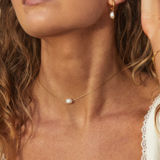 Baroque Pearl Choker - Mari Gavane