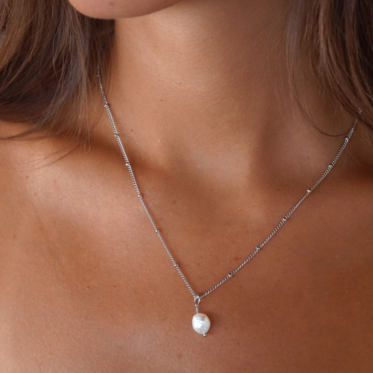 Baroque Pearl Pendant - Mari Gavane