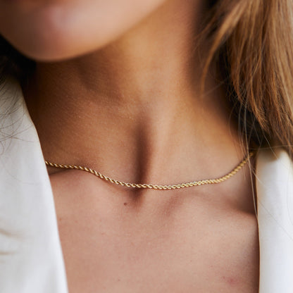 Calvi Rope Chain Necklace - Mari Gavane