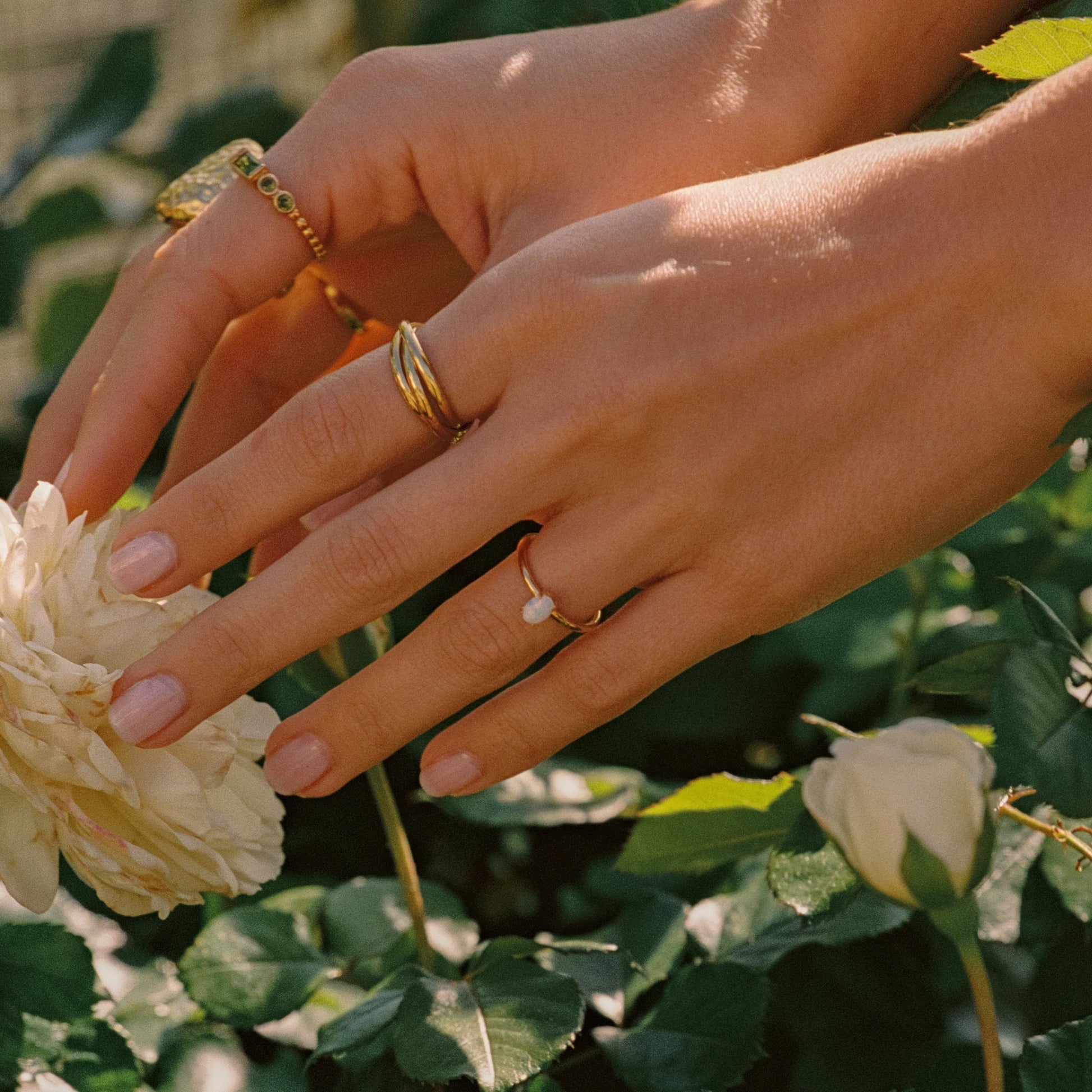 Oval Opal Ring