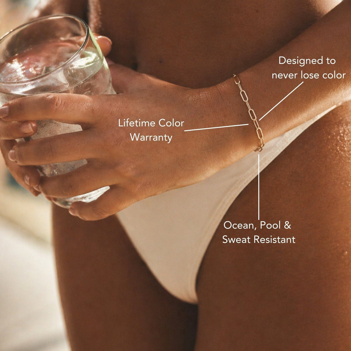 Cozumel Paperclip Bracelet - Mari Gavane