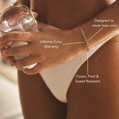 Cozumel Paperclip Bracelet - Mari Gavane