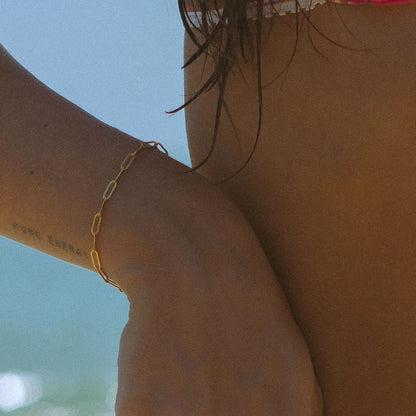 Cozumel Paperclip Bracelet - Mari Gavane