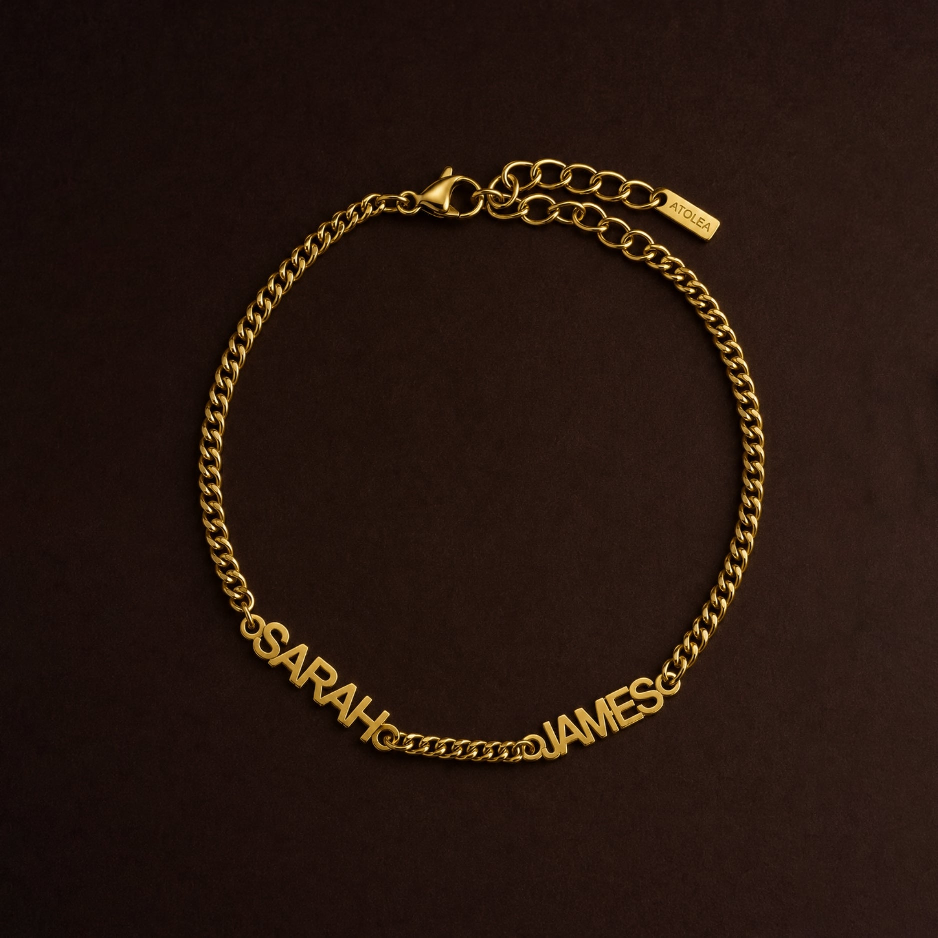 Bold Name Bracelet