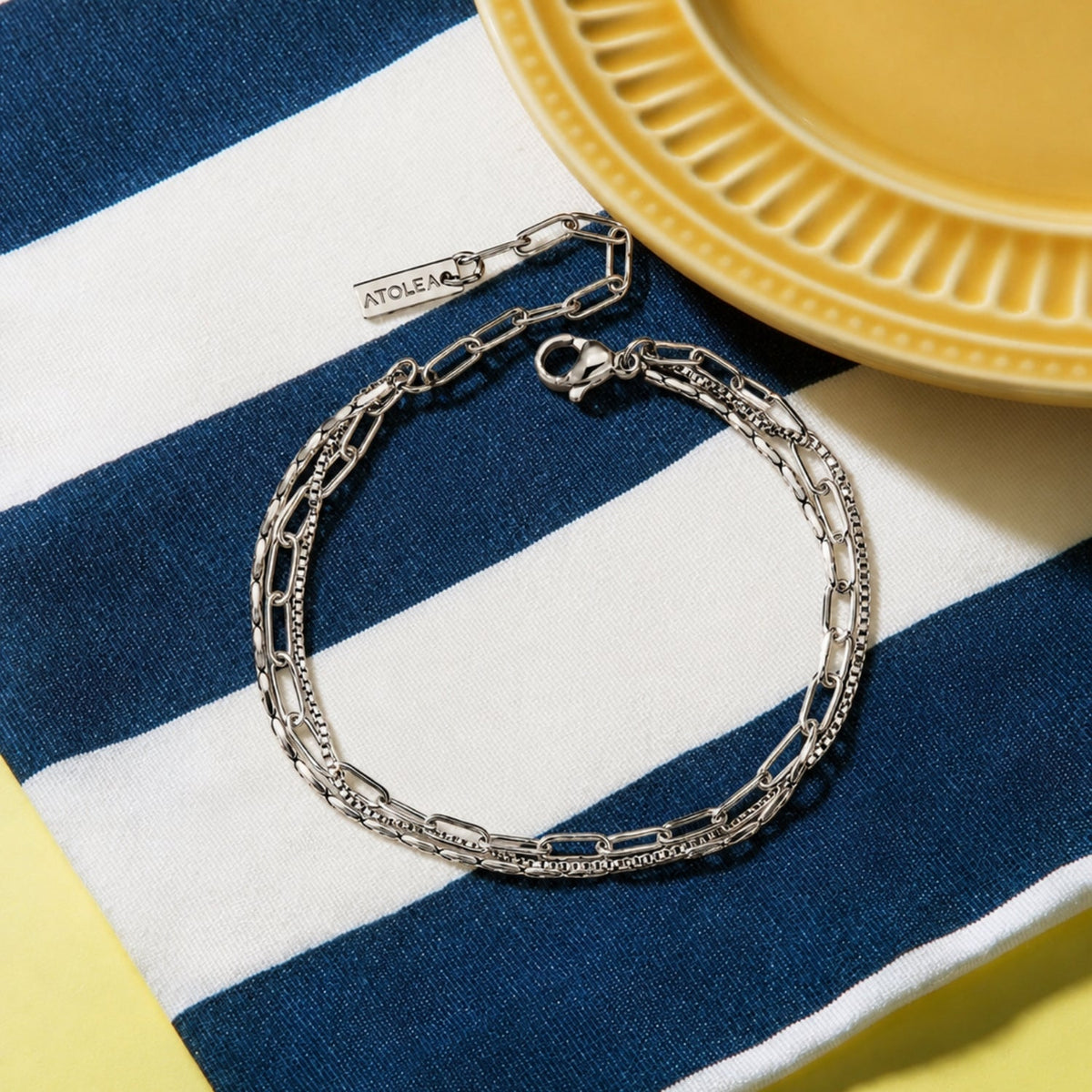Golden Layered Bracelet - Mari Gavane