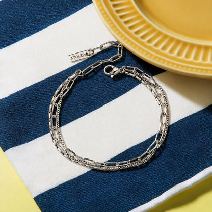 Golden Layered Bracelet - Mari Gavane