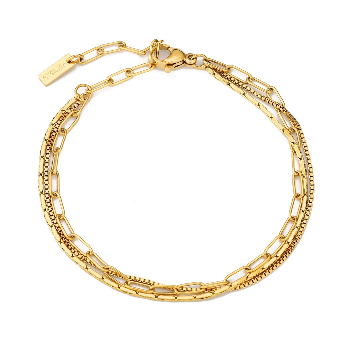 Golden Layered Bracelet - Mari Gavane