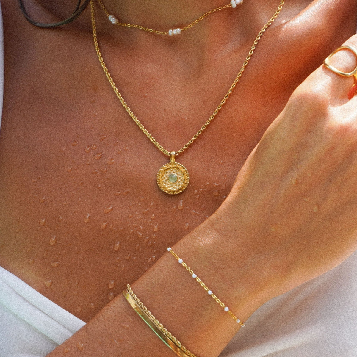Inca Sun Necklace - Mari Gavane