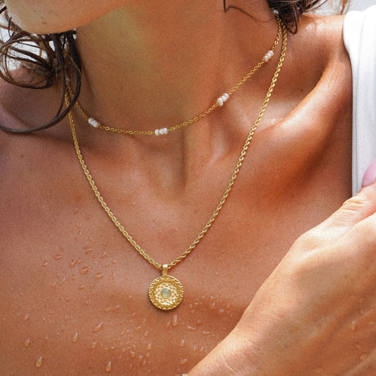 Inca Sun Necklace - Mari Gavane