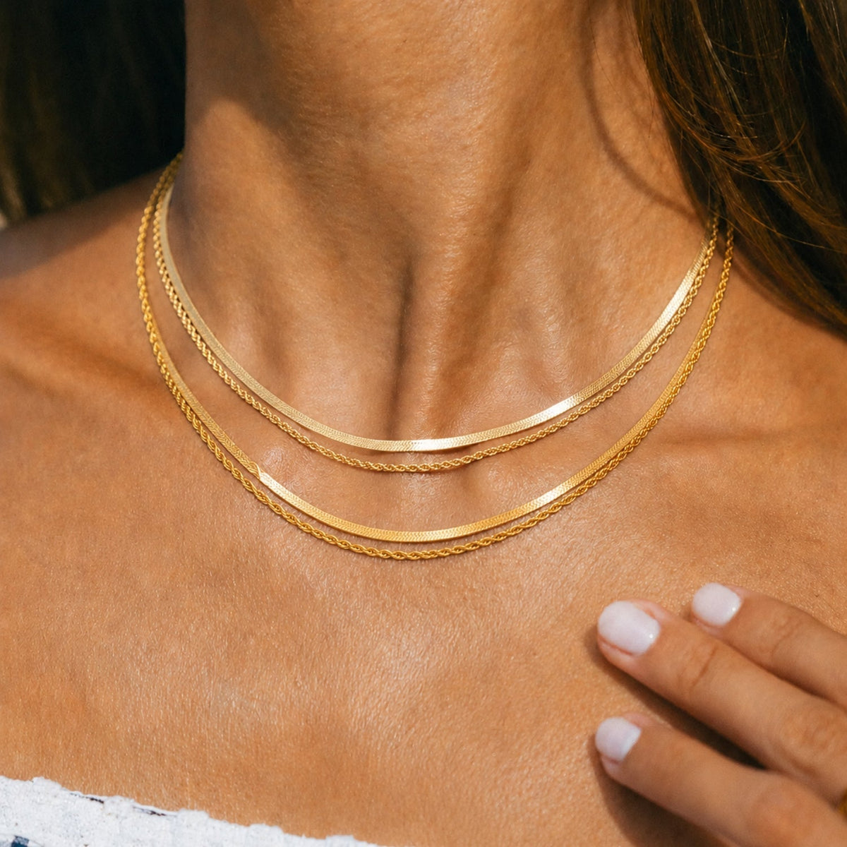 Ios Layered Necklace - Mari Gavane
