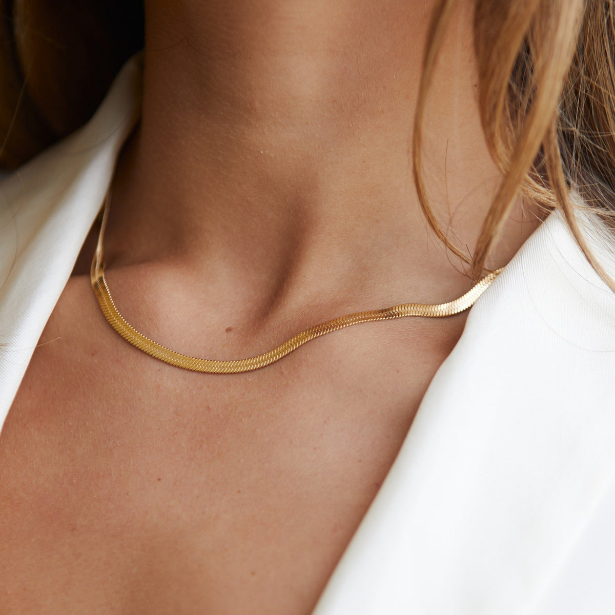 Kauai Herringbone Choker - Mari Gavane