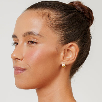 Laurel Hoops Earrings - Mari Gavane