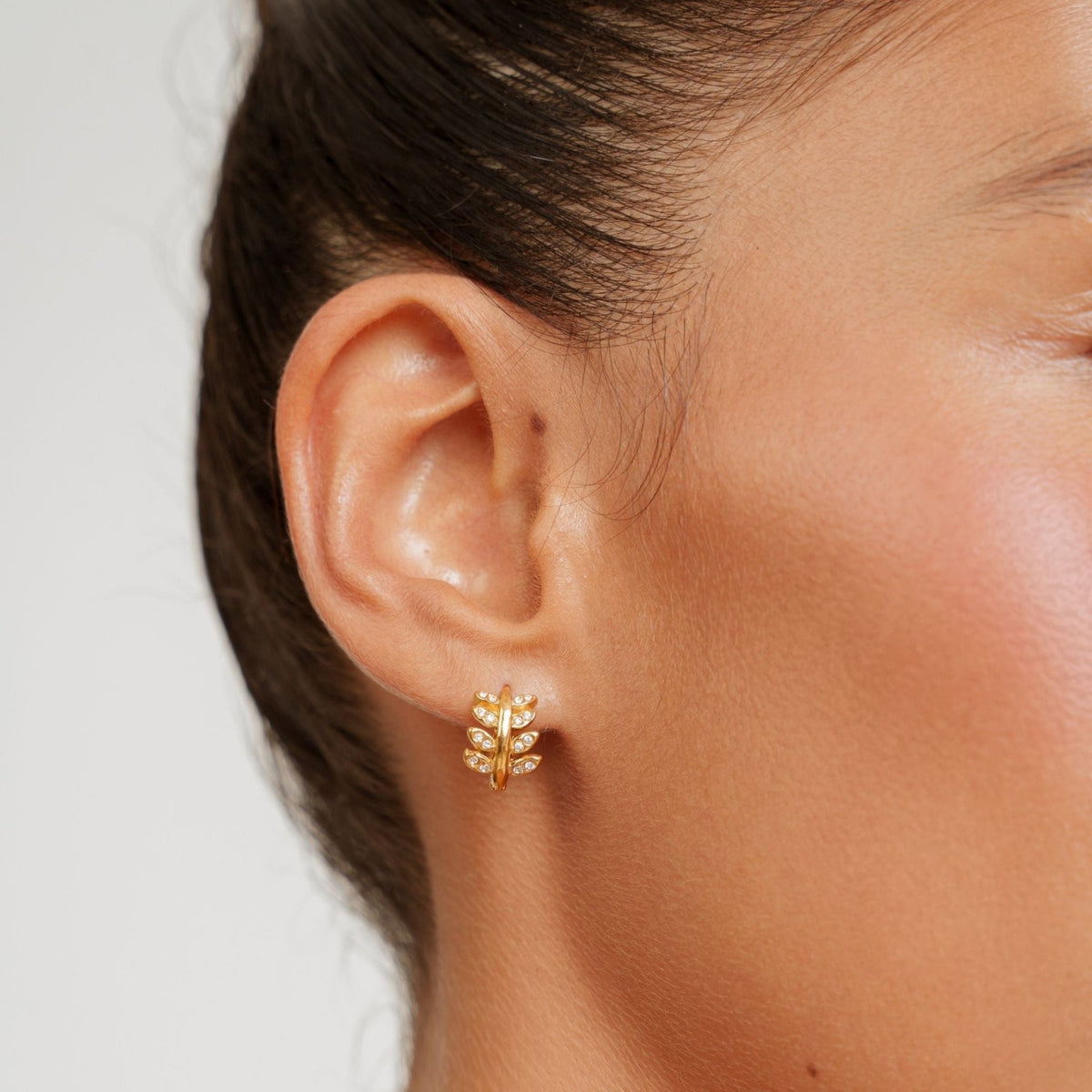 Laurel Hoops Earrings - Mari Gavane