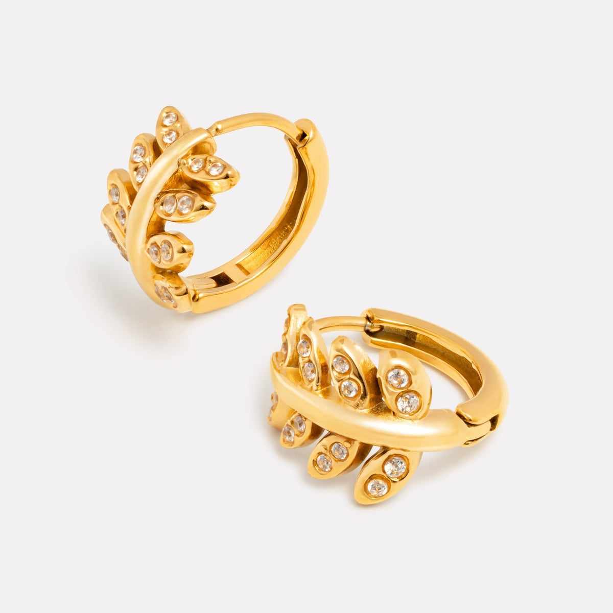 Laurel Hoops Earrings - Mari Gavane