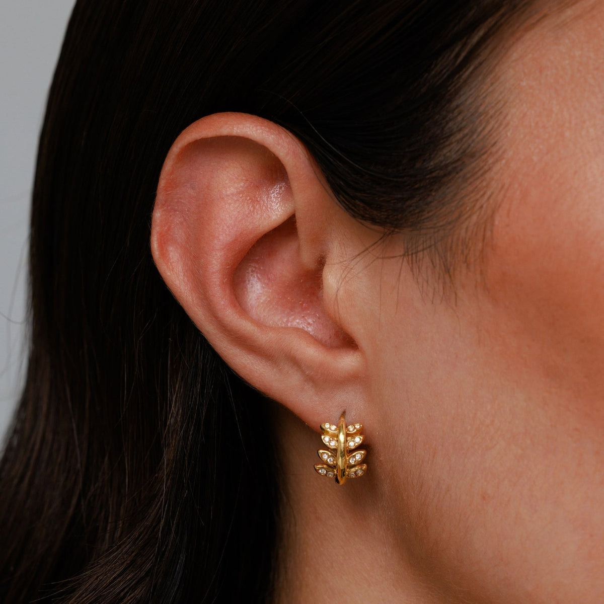 Laurel Hoops Earrings - Mari Gavane