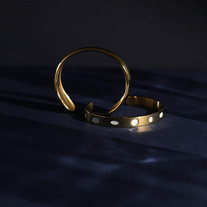 Mother of Pearl Cuff - Mari Gavane