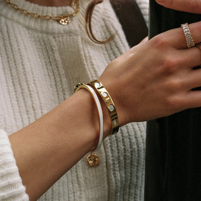Mother of Pearl Cuff - Mari Gavane