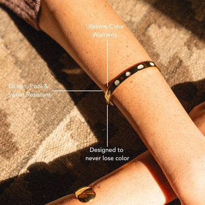 Mother of Pearl Cuff - Mari Gavane