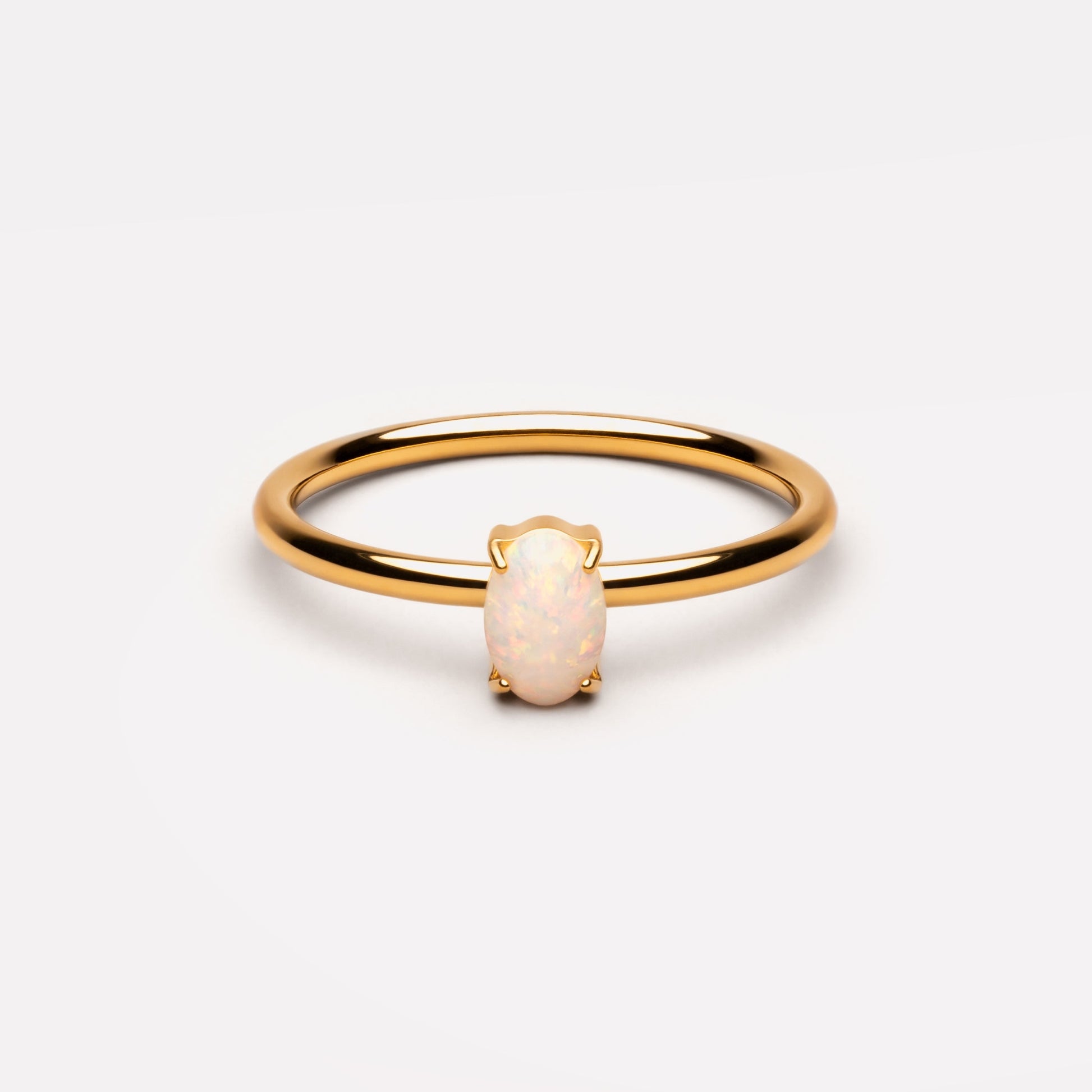Oval Opal Ring