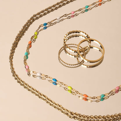 Rainbow Dainty Choker - Mari Gavane