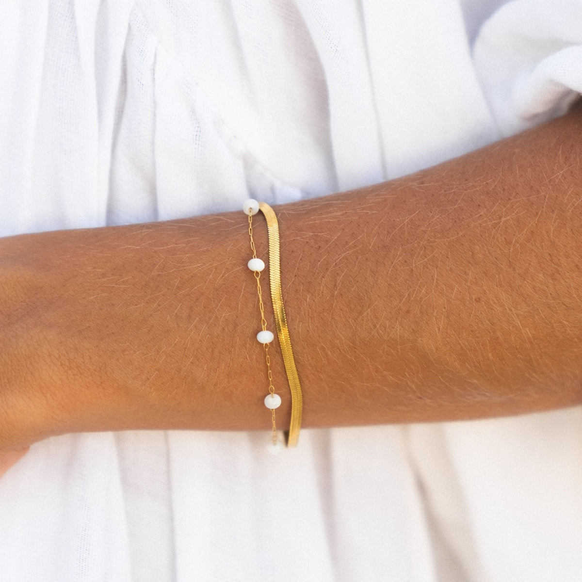 Santorini Layered Bracelet - Mari Gavane