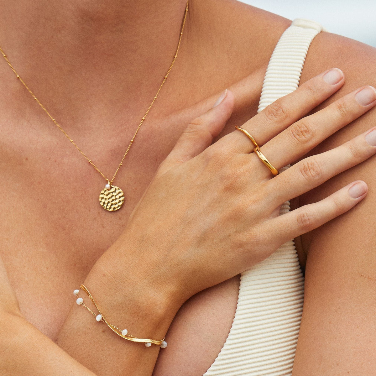 Santorini Layered Bracelet - Mari Gavane
