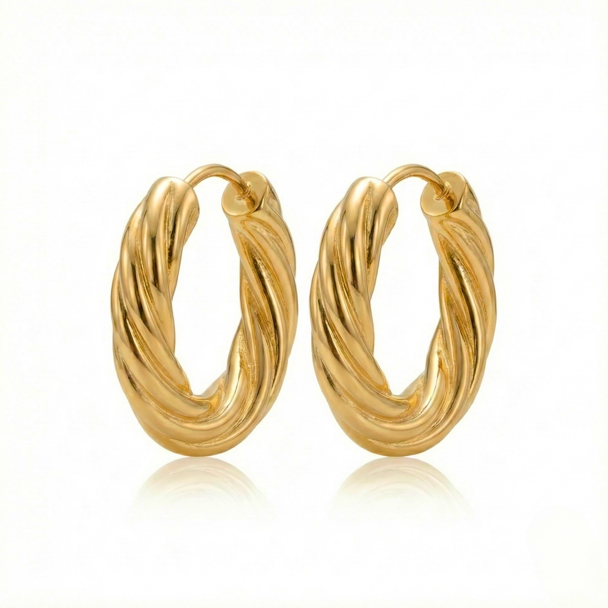 Everyday Twisted Hoops