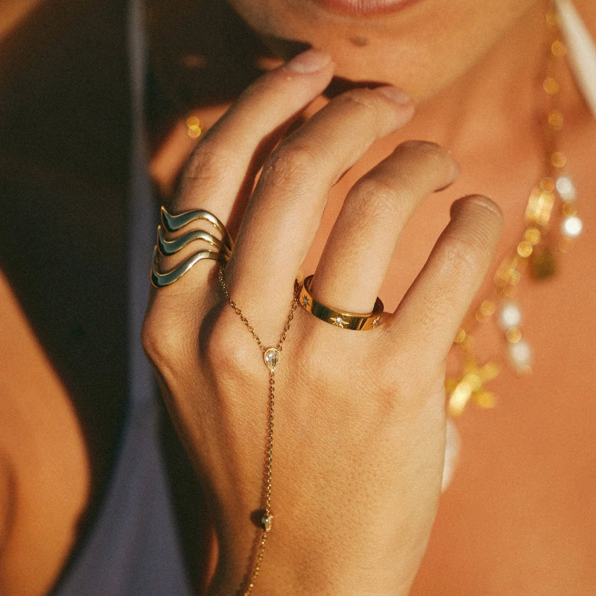 Sparkling Band Ring - Mari Gavane