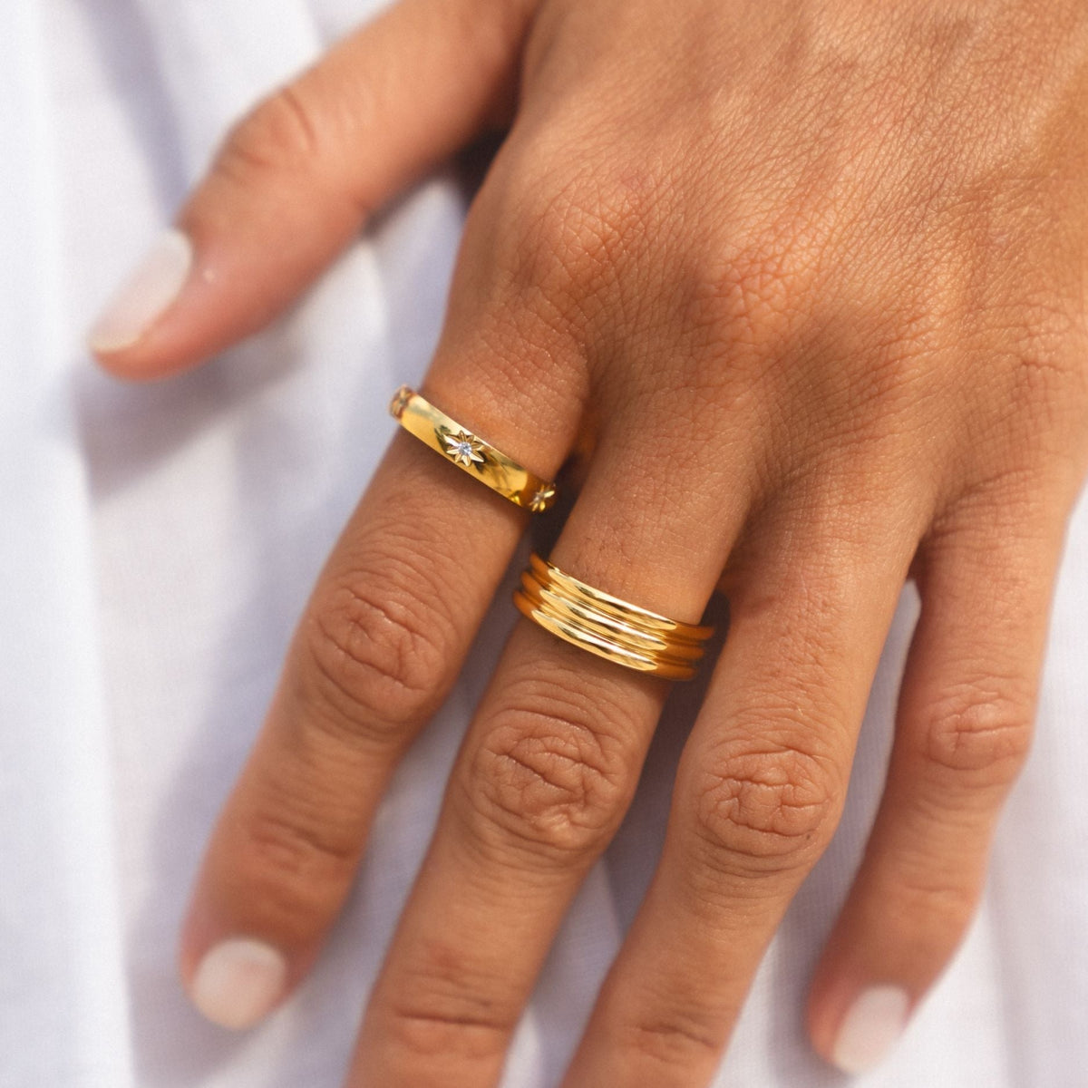 Sparkling Band Ring - Mari Gavane