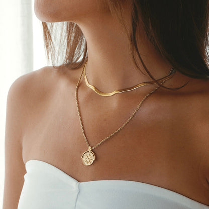 Sun Jewelry Gift Set, 18K Gold Stainless Steel, Waterproof - Mari Gavane