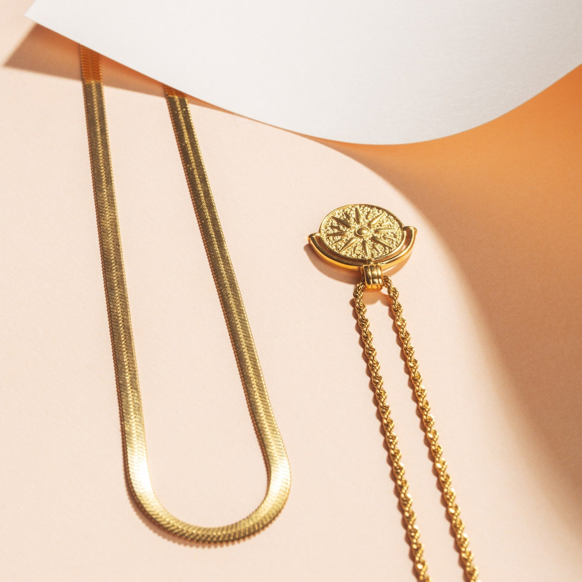 Sun Jewelry Gift Set, 18K Gold Stainless Steel, Waterproof - Mari Gavane