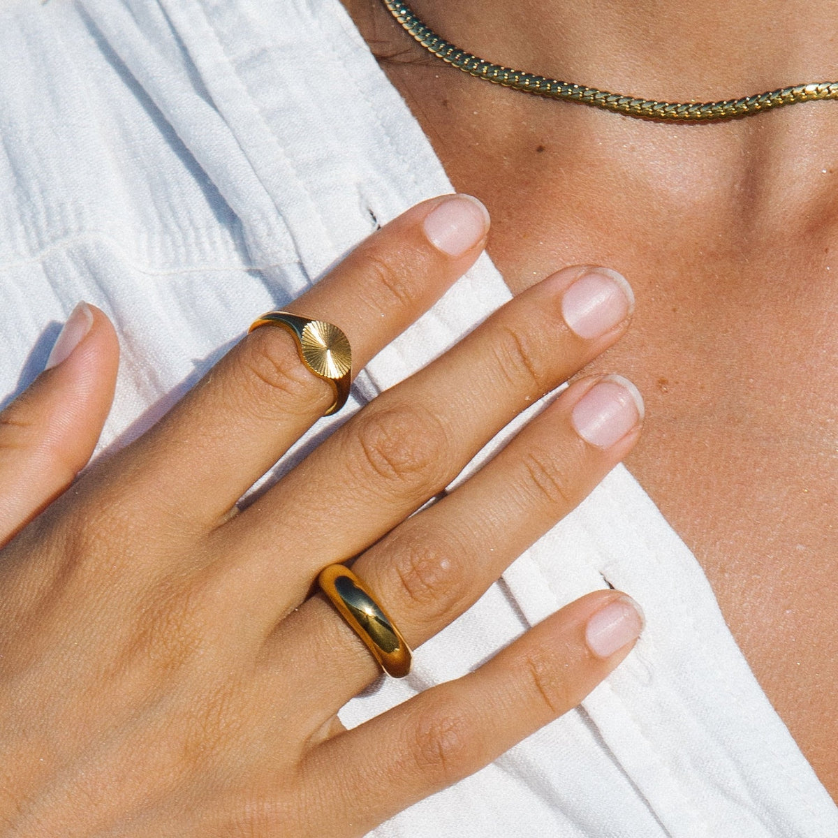 Sun Signet Ring - Mari Gavane