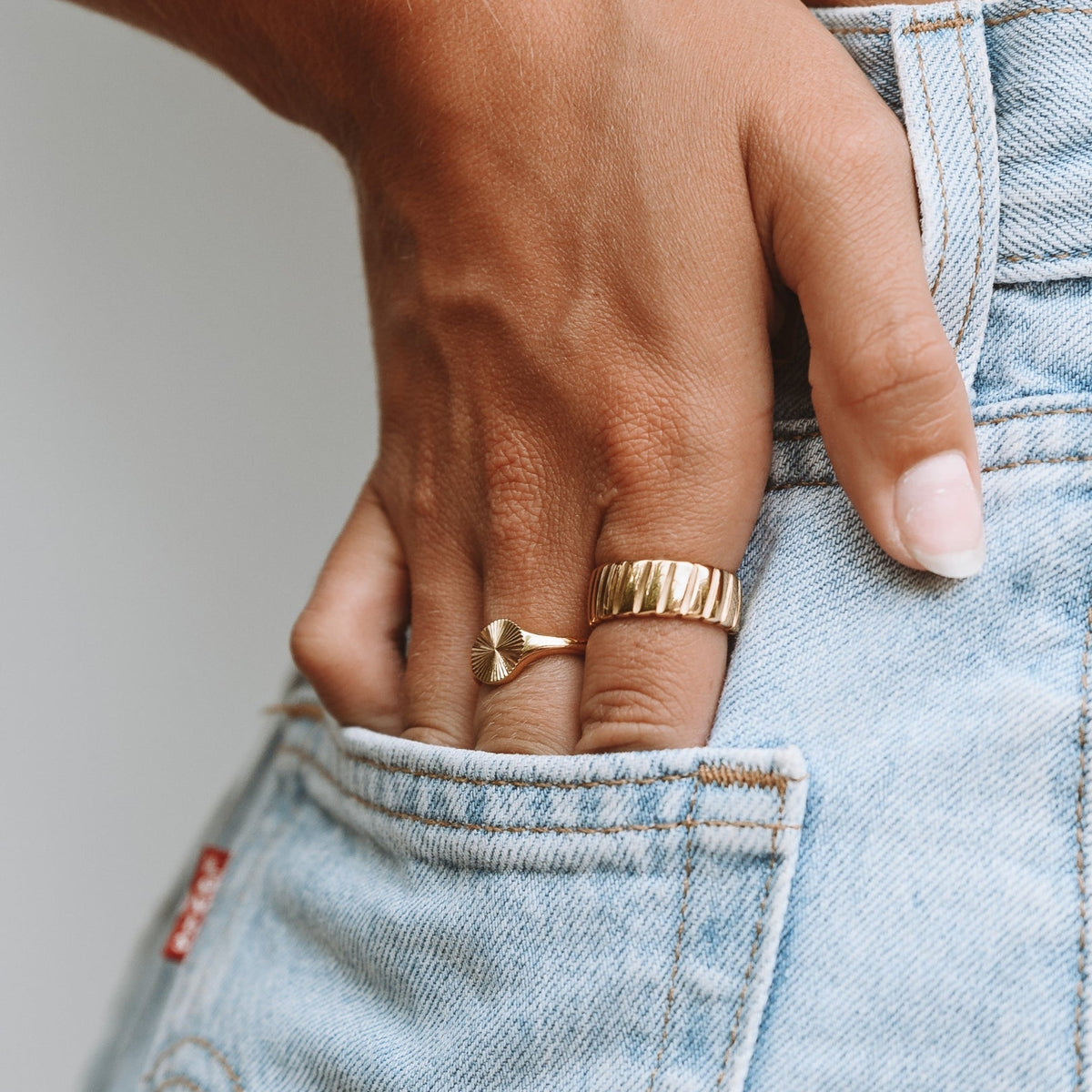Sun Signet Ring - Mari Gavane