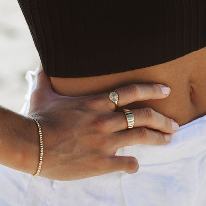 Sun Signet Ring - Mari Gavane