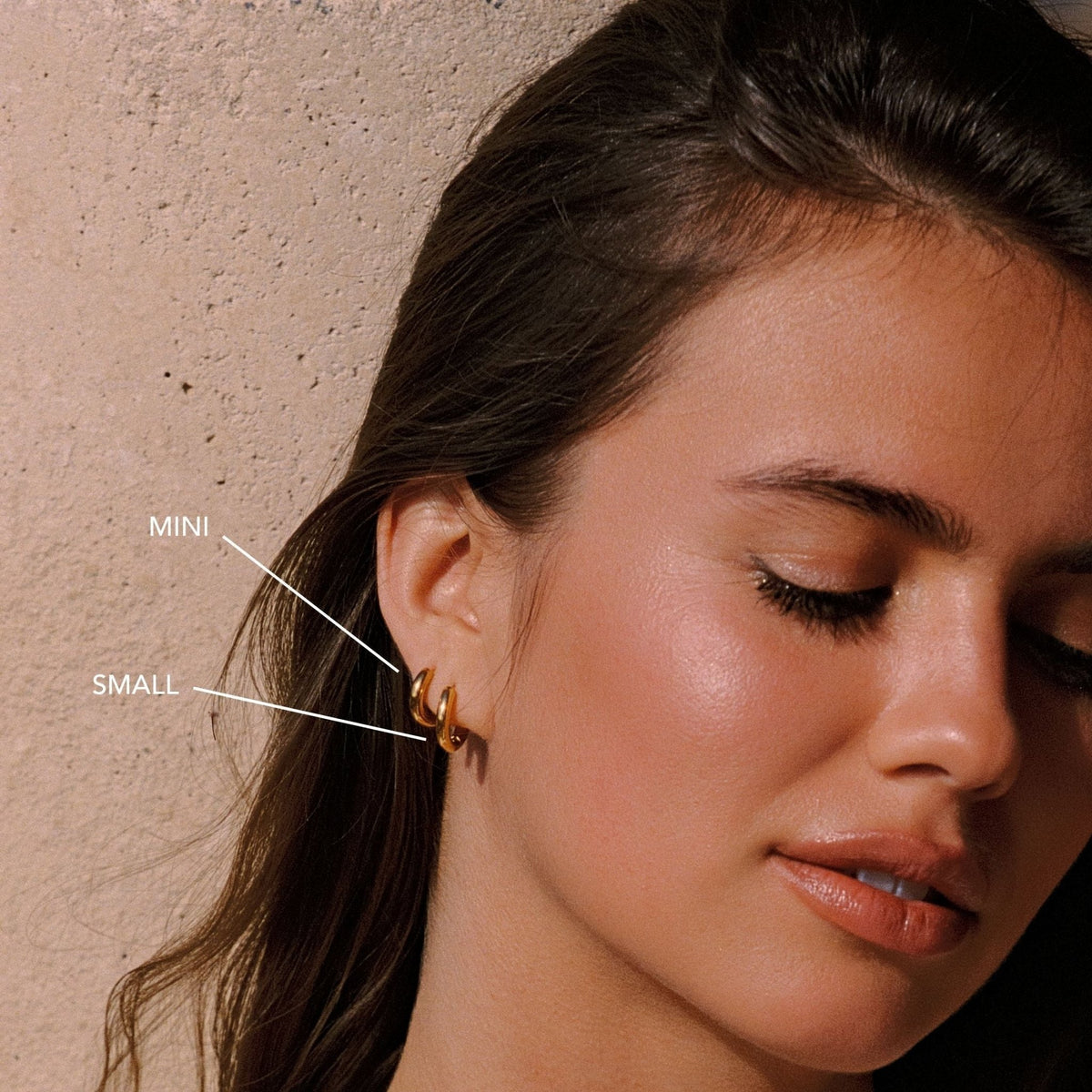 Thick Hoop Earrings - Mari Gavane