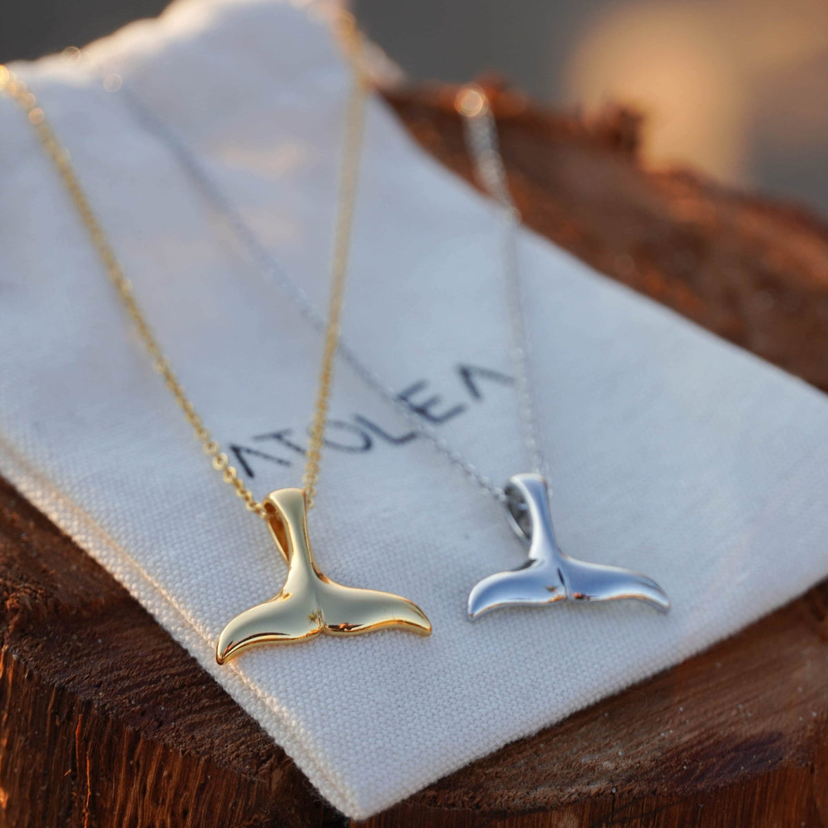 Whale Tail Necklace - Mari Gavane