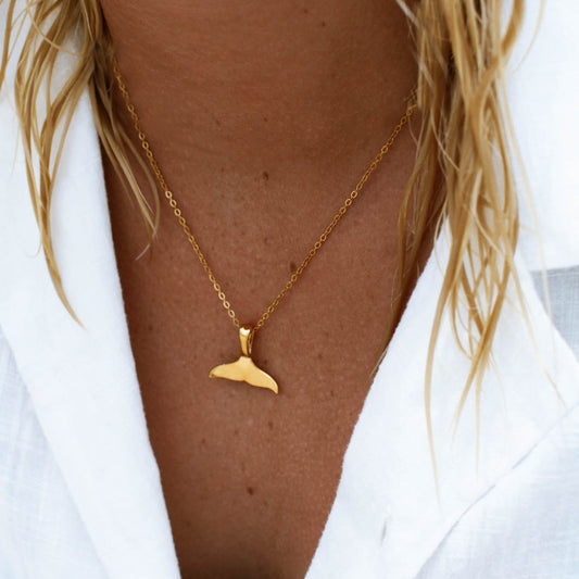 Whale Tail Necklace - Mari Gavane