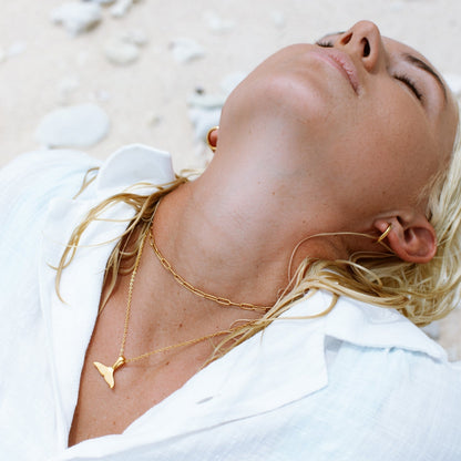 Whale Tail Necklace - Mari Gavane
