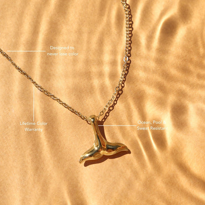 Whale Tail Necklace - Mari Gavane