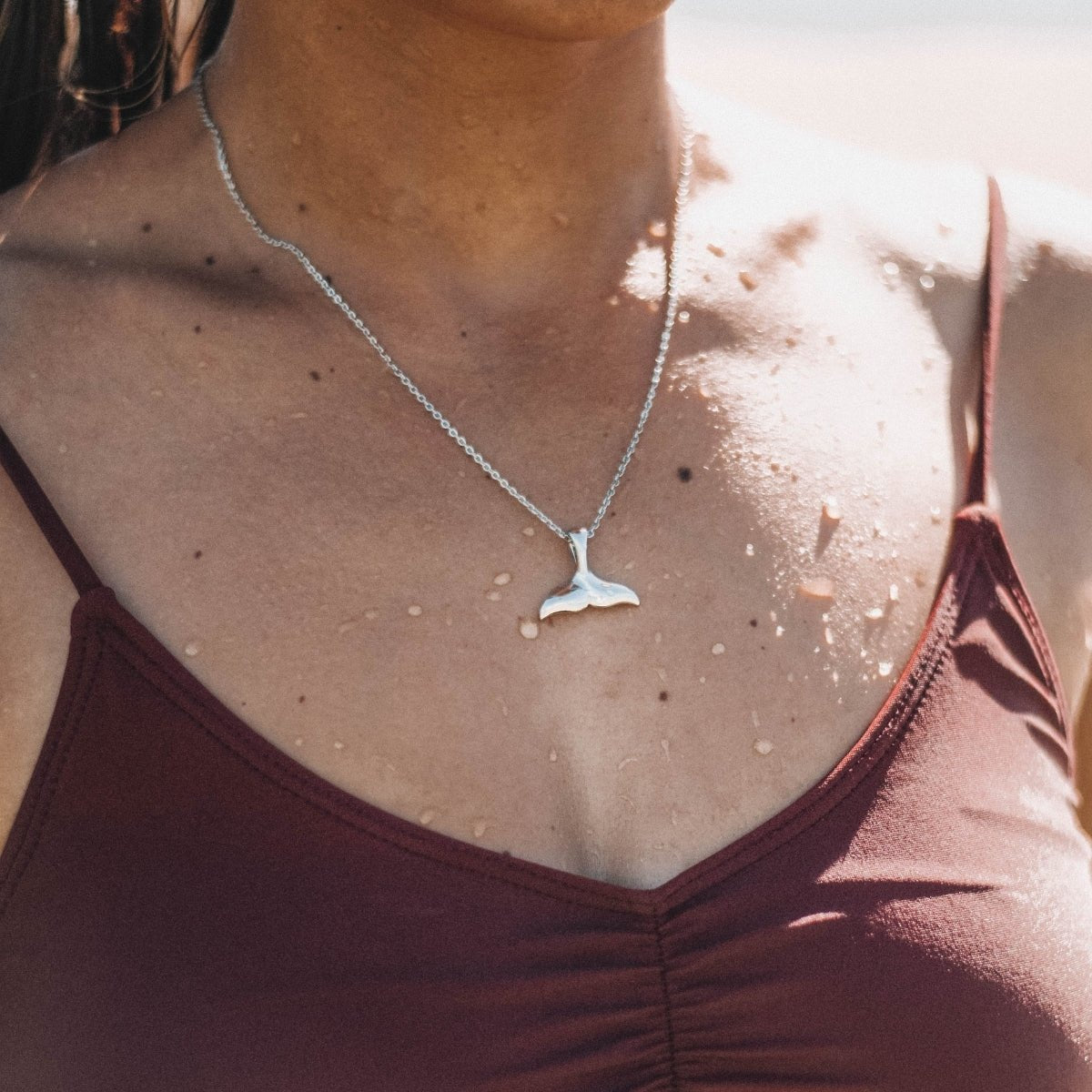 Whale Tail Necklace - Mari Gavane