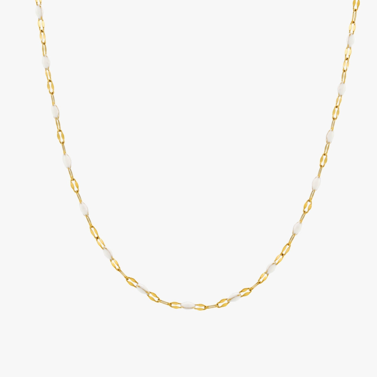 White Dainty Choker - Mari Gavane