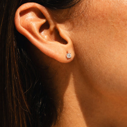 Zircon Stud Earrings - Mari Gavane