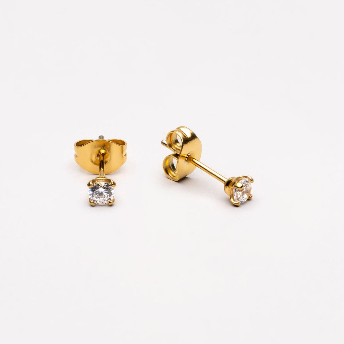 Zircon Stud Earrings - Mari Gavane