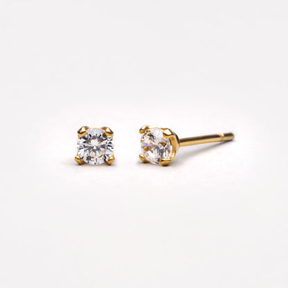 Zircon Stud Earrings - Mari Gavane